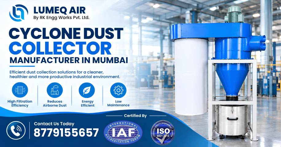 Cyclone Dust Collector Manufacturer in Mumbai