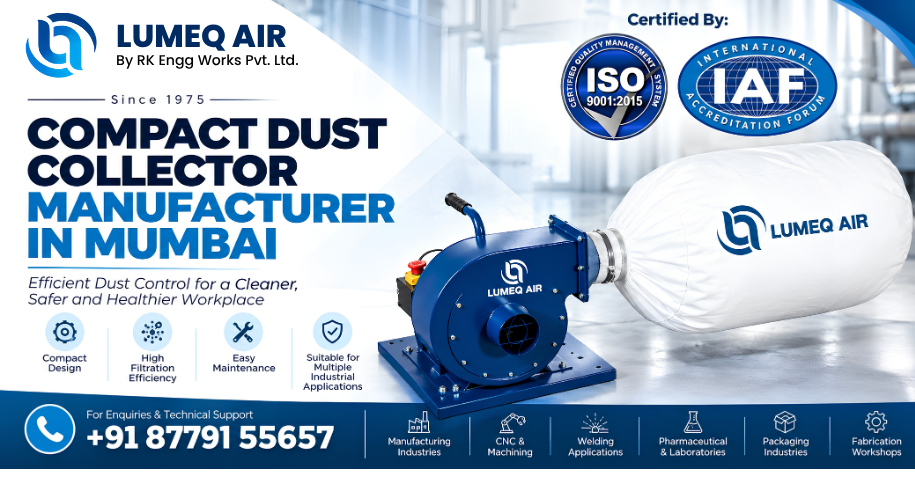 Compact Dust Collector Manufacturer in Mumbai